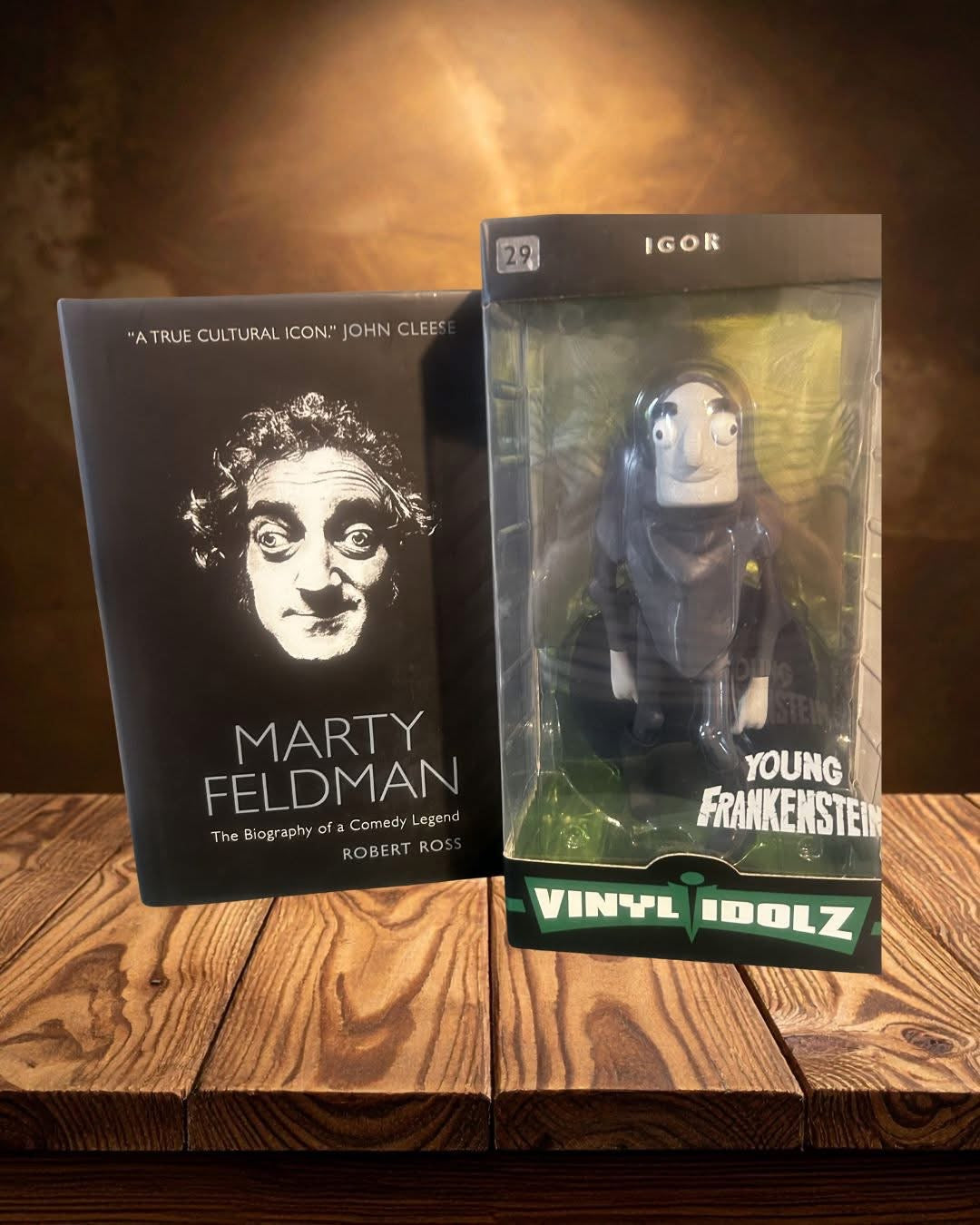 Signed 'Marty Feldman Biography of a Comedy Legend' Hardback