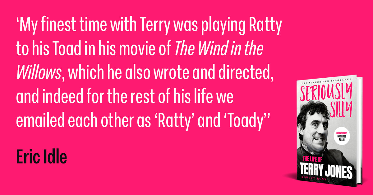 Signed 'Seriously Silly The Life of Terry Jones' Hardback